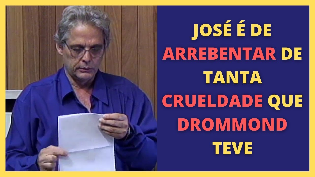 E AGORA, JOSÉ? ANÁLISE LÓGICA (CARLOS DRUMMOND DE ANDRADE) | Ledo Vaccaro