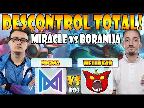 NIGMA VS HELLBEAR SMASHERS BO3[GAME 2] MIRACLE VS ACE -THE INTERNATIONAL 10:EUROPA QUALIFIER DOTA 2