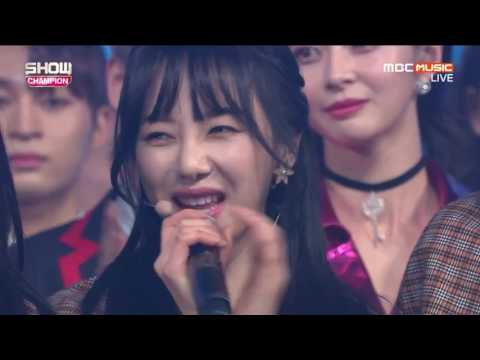 170125 AOA Excuse Me - WIN 1st  (2nd time) @ MBC Show Champion