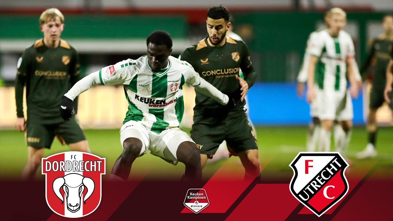Dordrecht vs Jong Utrecht Match Recap Season 2025/2026