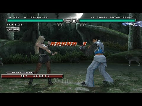34_6 Lili Rochefort Ryona vs Jin Kazama - Tekken 5 Dark Resurrection PS3 HD 2022 ( Uchiha x24 )