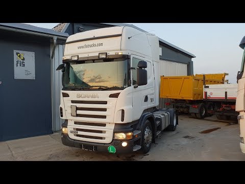 TRUCK SCANIA R124 470 4X2 TRACTOR UNIT FIŠ TRUCKS & MACHINERY SLOVENIA