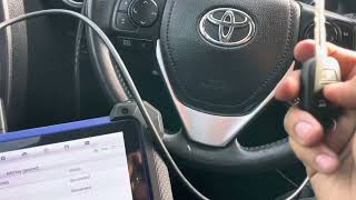 Toyota Corolla Add Blade key Autel IM608 PRO 2