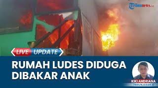 Sebuah Rumah Semi Toko di Sumedang Ludes Terbakar hingga Rugi Rp 200 Juta, Diduga Dibakar Anak