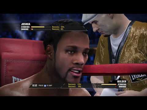 FIGHT NIGHT CHAMPION 2019 Anthony Joshua vs Deontay Wilder I