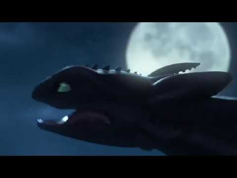 Toothless x light fury with Night lights Music video- Alan walker fade