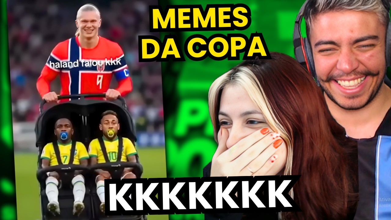 BRASIL X NORUEGA MELHORES MEMES - BRASIL ELIMINADO DA COPA DE 2026 | REACT