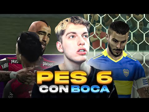 DAVOO XENEIZE VUELVE AL PES 6 - COPA LIBERTADORES CON BOCA (PARCHE 2023)