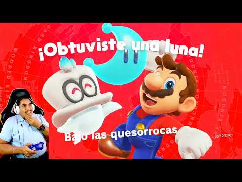 SUPER MARIO ODYSSEY ( Reino de los Fogones ) Modo Historia. 46 Energilunas & 100 Monedas Moradas.