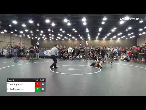 100 Lbs Rr Rnd 3 Teresa Montoya New Mexico Draw Vs Lizette Rodriguez California Blue