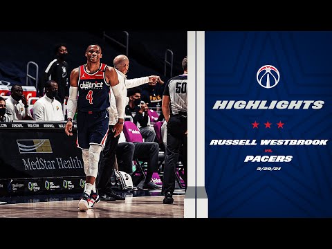 Highlights: Russell Westbrook sets Franchise Record for Triple-Doubles vs. Pacers - 3/29/21
