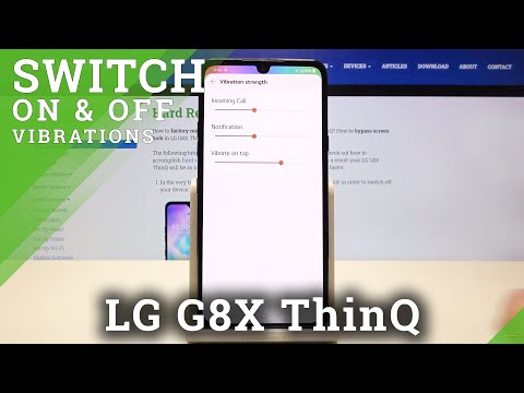 How to Change Vibration Settings on LG G8X ThinQ – Vibration Mode