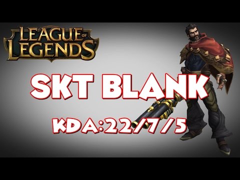 SKT Blank as Graves vs Kha'Zix -  Jungle (KR replay) League Of Legends