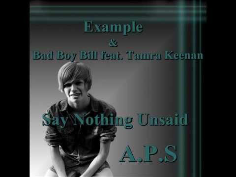 Example & Bad Boy Bill feat.  Tamra Keenan - Say Nothing Unsaid (APS Mashup)