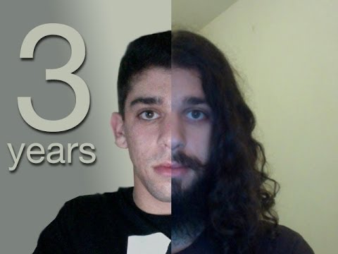 Three Years Time Lapse (growing my hair)