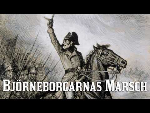 Björneborgarnas Marsch [Finnish march] [English and Swedish lyrics]