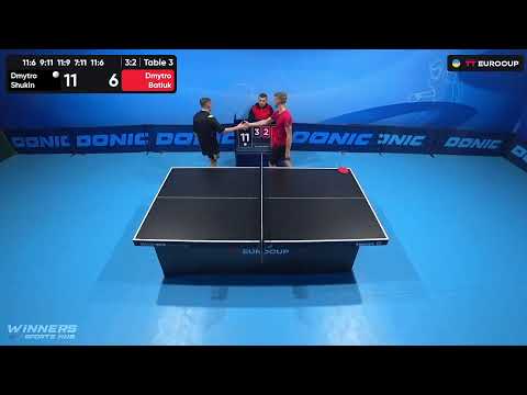 15:55 Dmytro Shukin - Dmytro Batiuk 15.10.2023 TT Euro.Cup Ukraine  Master. Table 3