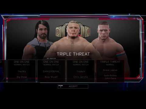 WWE 2K17 My Career Mode playthrough pt28 - Summerslam vs. BRAY WYATT + New Shirt