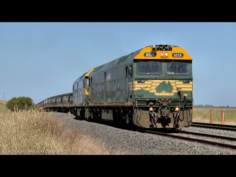 Broad Gauge Grain Train To Quambatook (3/12/2020)  - PoathTV Australian Railways