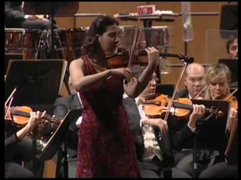 Delia Diaconescu plays Brahms - Concert for violin and orchestra - Part II