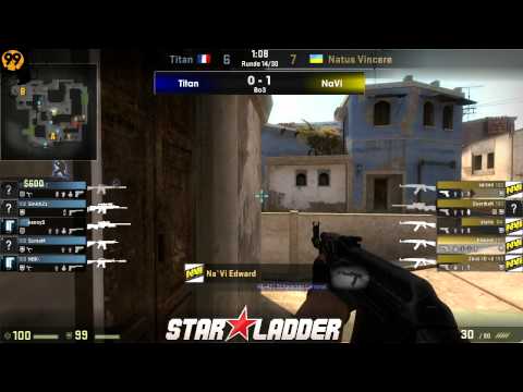 Titan vs. Natus Vincere | WB Finale, SLTV StarSeries IX | de_mirage Map 2