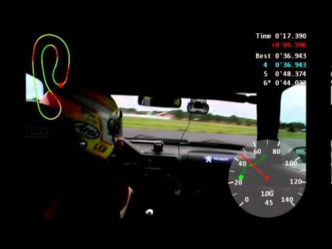 Keita Sawa on time attack in TC1000 / Peugeot 106 Rallye