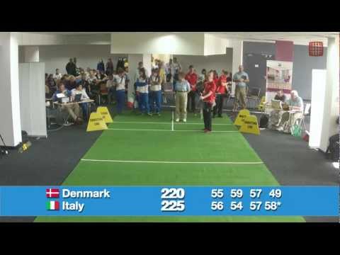 European Archery Indoor Championships Rzeszow 2013 - Denmark vs Italy Gold CJW