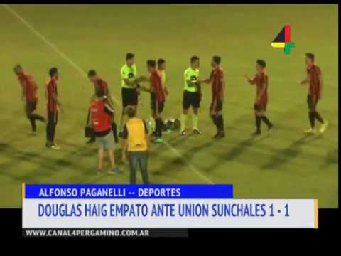 Douglas Haig Empató ante Unión Sunchales 1 a 1 -  Pergamino