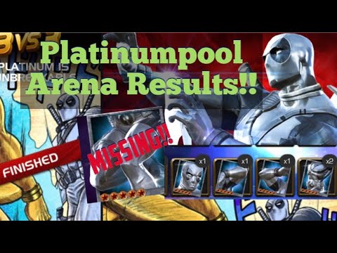 MCOC - Platinumpool Arena Results - Went for top 300. Did I get the last piece I needed ?!?