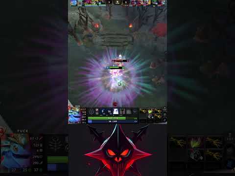 🐉 Quinn's Puck Water Rune OUTPLAY! #dota2 #dota2shorts