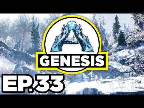 ⛏ MINING DRILL, BETA BUILT FJORD TOUGH MISSION!! - ARK: Genesis Ep.33 (Modded Gameplay / Let's Play)