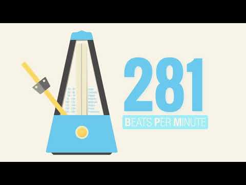 281 BPM Metronome | The BLuetiFuLL MeTRoNoME