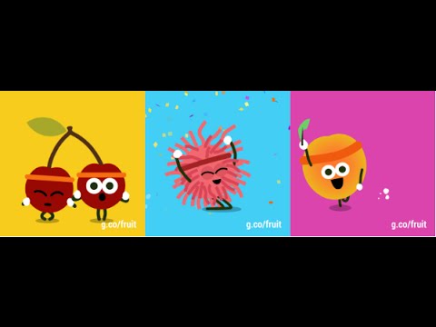 2016 Doodle Fruit Games - Google Doodles