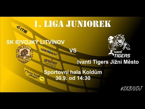 Highlights 1. liga juniorek: SK Bivojky Litvínov vs Ivanti Tigers Jižní Město