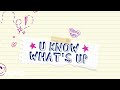 U Know What's Up (From Disney and Pixar's Turning Red | Lyric Video)