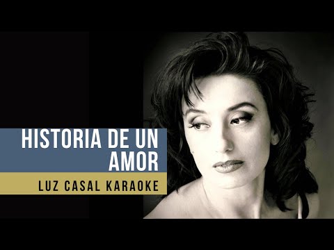 “HISTORIA DE UN AMOR”Bolero. karaoke tono mujer