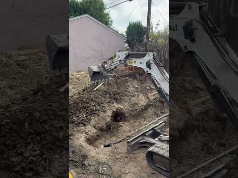 New Pool Construction - Sewer Lines