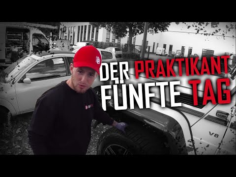 Dachdecker / Der Praktikant! Der fünfte Tag!🤣 Baustelle absichern