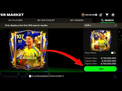 how to get or buy Ronaldo on fc mobile 25