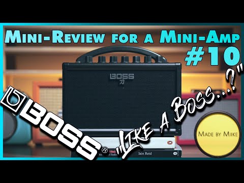 Mini-Review for a Mini-Amp (#10):  BOSS KATANA MINI