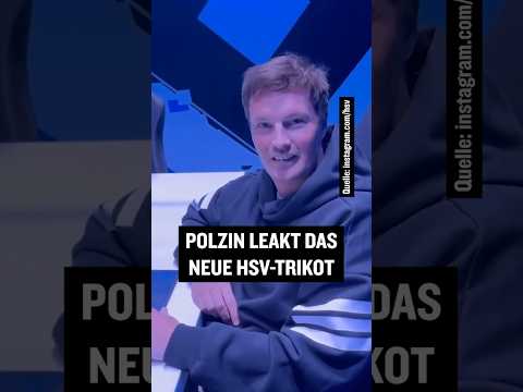 Video Thumbnail: Kurios: Polzin leakt das neue HSV-Trikot #shorts