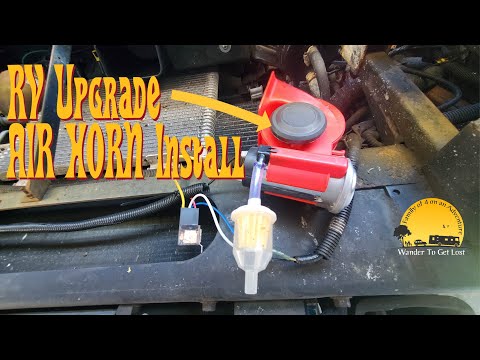 IS THIS AIR HORN LOUDER than the Stock Horn? - RV UPGRADE / INSTALL