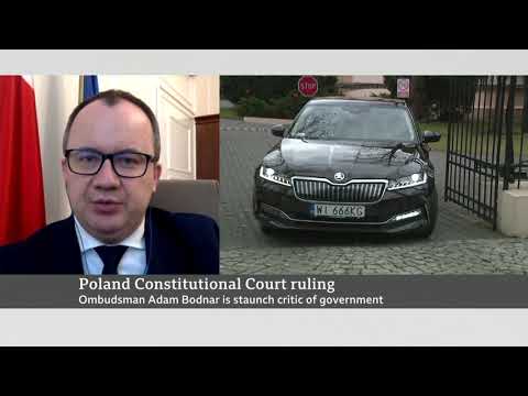 Adam Bodnar on Poland's Constitutional Court ruling he should step down as human rights ombudsman
