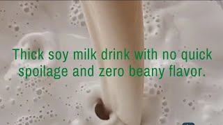 stop eazy spoilage of soybean milk during process.and eliminate beany flavor completely.