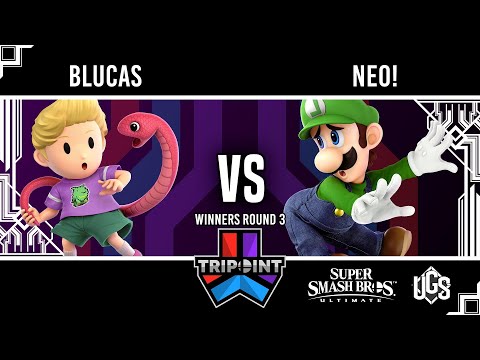 Tripoint Smash 142  -  Winners Round 3  -  Blucas(Lucas) Vs. NEO!(Luigi)