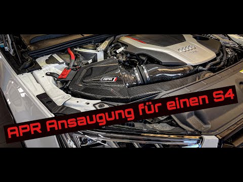 Audi S4 B9 bekommt die APR Carbon Ansaugung inkl. Stage 1