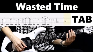 Skid Row - Wasted Time (guitar cover with tab)