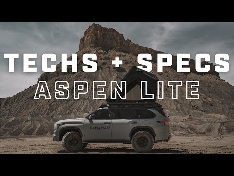 Aspen Lite Rooftop Tent Complete Walkthrough | Freespirit Recreation