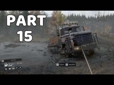 SnowRunner Gameplay - Part 15 Materials Order [ 1440p 60FPS ]