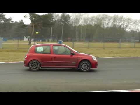 Bartosz Wesołowski, Renault Clio Sport - II SuperOES Tor Poznań, 17.02.2018